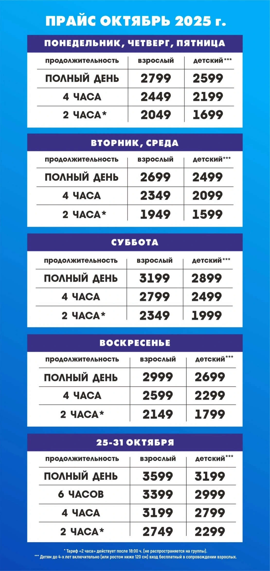 Цены на аквапарк "Ривьера" в Казани Прайс Ривьера Казань